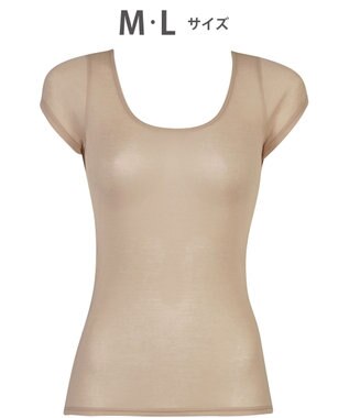 WACOAL インナー 【薄い軽い涼しい】 2分袖 半袖 綿混素材 抗菌防臭 吸汗速乾性 通気性 肌着 レディース CLC291 /ワコール