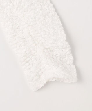 組曲 S 【先行予約・WEB限定】フラワーチュールタートルネック カットソー アイボリー系