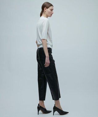 BEIGE， DUPHOT / レザーパンツ Black