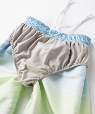 OP／FILA 【FILA】グラデーションサーフパンツ ライム