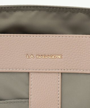 LA BAGAGERIE コンビ2WAYトートバッグ Mサイズ グレー