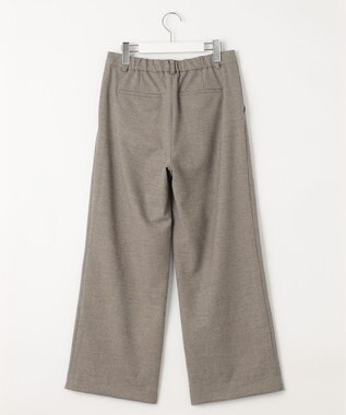 J.PRESS LADIES 【洗える】チェルビック セミワイド パンツ ベージュ系