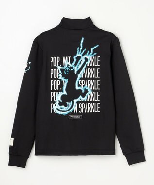 PW CIRCULUS 【吸水速乾 / UV遮蔽率99.9% UVカット / ストレッチ】【WOMEN】アニマルグラフィックロングスリーブモックT ゴルフウェア レディース