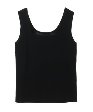 AMERICAN HOLIC 総針スクエアタンクトップ Black