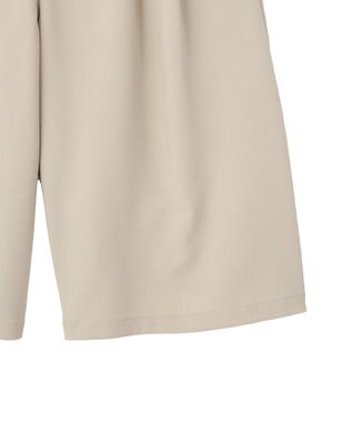 Green Parks イージーケアキュロットパンツ Light Beige