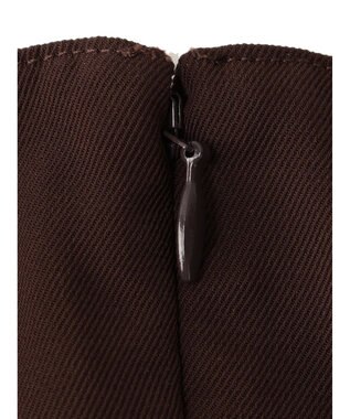 earth music&ecology ラッフルフリルイレヘムスカート Brown