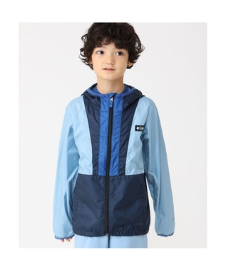 Columbia Columbia/ 【KIDS】バックボウルフーデッドウインドブレイカー /コロンビア Ripple Blue、 Coll Navy、 Mountain Blue