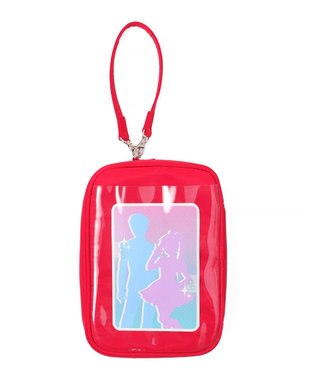 WEGO 【痛バ＆推し活グッズ】マルチWAYぬいポーチ レッド