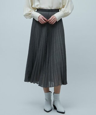 BEIGE， MOYE / プリーツスカート C.Gray