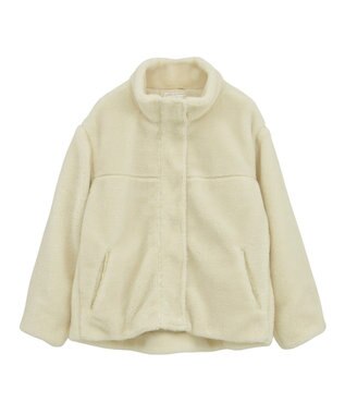 AMERICAN HOLIC スタンドベア風ボアコート Ivory