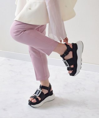 Bridget Birkin 【Bridget Birkin】スクエアバックルスポーツサンダル