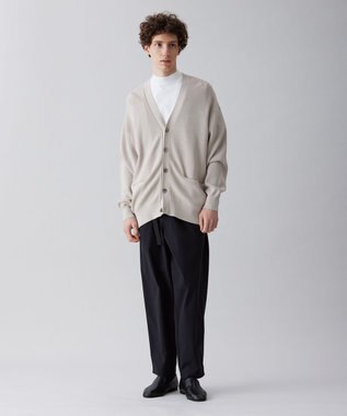UNFILO MENS イージーケア ニットカーディガン [23年春夏商品] アイボリー