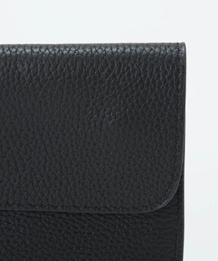 TOPKAPI 【Breath TOPKAPI】ELAN エラン シュリンクレザー 長財布 /10ポケット/薄型/軽量 ブラック