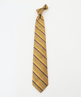 J.PRESS MEN 【STRUCTURE MIX COLLECTION】レジメンタル  ネクタイ イエロー系1
