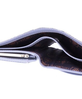 ANNA SUI パピヨン 口金二つ折り財布 ライトブルー