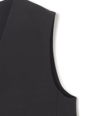 UNFILO TENNEN TOUCH ミドルジレ ブラック