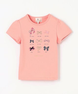 組曲 KIDS 【110-140㎝】Ruban Tシャツ ピンク系