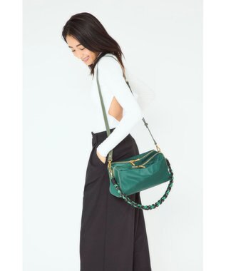 style code 【VerdeVari/ヴェルデヴァリ】ナイロンユーティリティバッグ グリーン