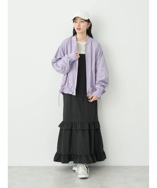 earth music&ecology シャーリングＭＡー１ Lavender