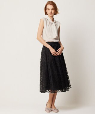 TOCCA 【消臭】PROMIS RIBBON WISH ブラウス ベージュ系