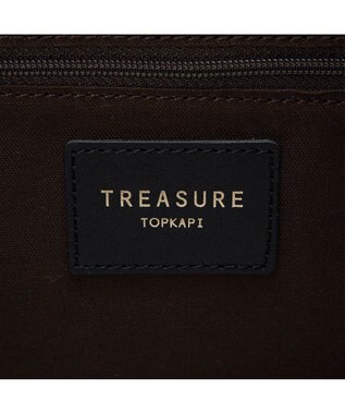 TOPKAPI 【TREASURE TOPKAPI】アニマルジャガード A4 トートバッグ ブラウン