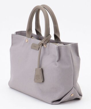 J.PRESS LADIES 【2way・撥水】キャンバス トート バッグ グレー系