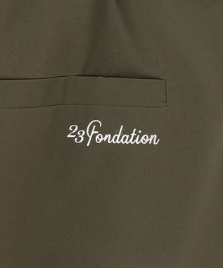 23区GOLF 【23Fondation/MEN】ニット ジョガーパンツ カーキ系