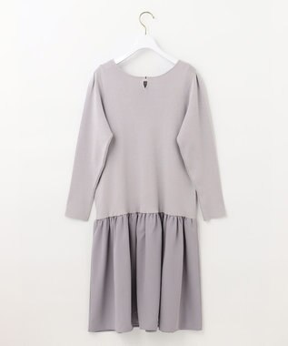 ANY SIS 【美人百花11月号掲載】クラシカルカーデ×ミディワンピ セット ロイヤルラベンダー