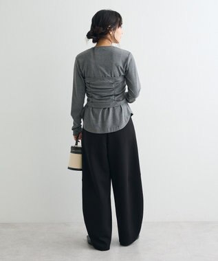 CRAFT STANDARD BOUTIQUE 2点セット/カーディガン＆ビスチェ Gray Mixture