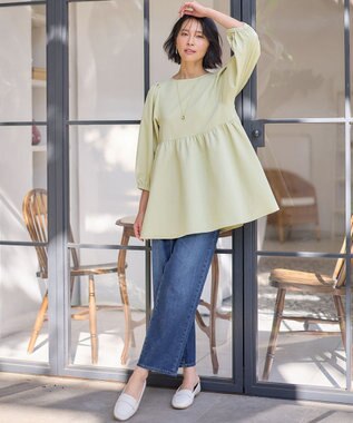 ANY 【洗濯機可能/ストレッチ】カーブラインジーンズ インディゴ