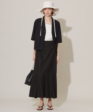 ICB リバーシブルハット ホワイト×ベージュ系