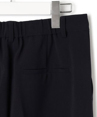 23区 L 【VERY3月号掲載/セットアップ対応】トリアセダブルジョーゼット フルレングス パンツ ネイビー系