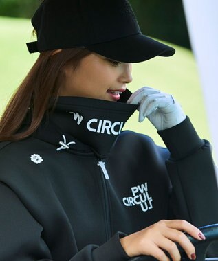 PW CIRCULUS 【WOMEN】NEW ダンボール デタッチャブルフーディー ブラック系