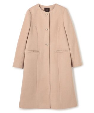 TOCCA 【消臭】FUR BOX ウールコート ブラウン系