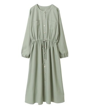 Green Parks ・ＥＬＥＮＣＡＲＥ　ＤＵＥ　イロイロ釦ワンピース Mint