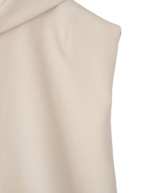 Green Parks フード付ベスト Ecru