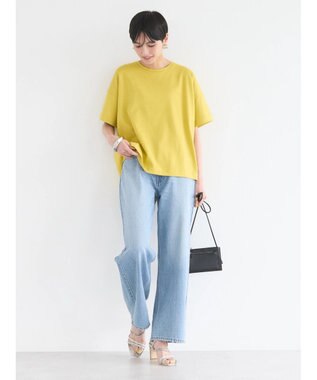 AMERICAN HOLIC 接触冷感バックタックポンチプルオーバー Yellow