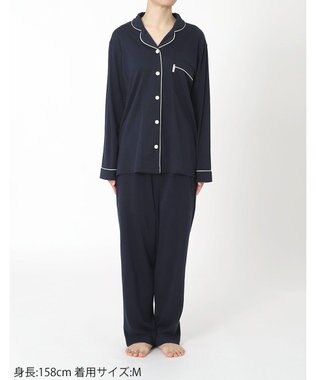 ワコール／睡眠科学 パジャマ 長袖 長ズボン 綿100%(天綿)（本体） ここちよく眠れる なめらかでやわらかい レディース YDX503 睡眠科学／ワコール コン