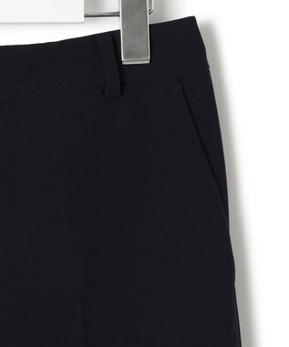 23区 L 【VERY3月号掲載/セットアップ対応】トリアセダブルジョーゼット フルレングス パンツ ネイビー系