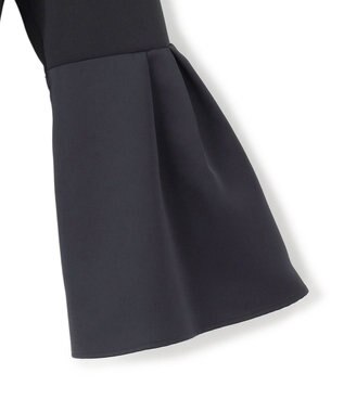 ICB L 【洗える】ミリオーネダンボールニットブラウス ネイビー系