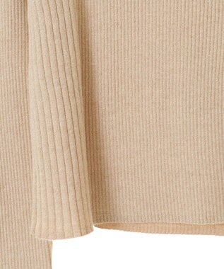 earth music&ecology ラメタートルネックニットプルオーバー Gold