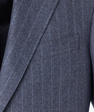 J.PRESS MEN 【ESSENTIAL CLOTHING】ミルドクリーンストライプ スーツ/総裏 ダルブルー系2