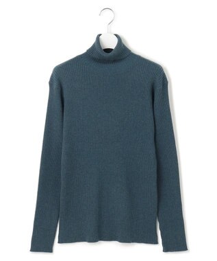J.PRESS YORK STREET 【WOMEN】ANTI PILLING WOOL リブタートルニット