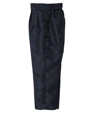 Green Parks Ｂ．ジャガードタックパンツ Black