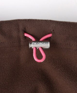 PW CIRCULUS 【起毛素材であたたか】【MEN】スピンドル付 両面起毛タートルネック ゴルフ ダークブラウン系