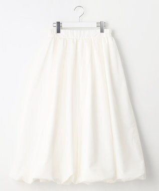 Feroux チュールレイヤード バルーンスカート ホワイト系