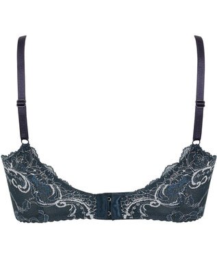 Wing ブラジャー Wing Lesiage 脇すっきりの着やせシルエット 背中すっきり 【2860シリーズ】 ブラ PB2861 ウイング／ワコール グレイッシュブルー