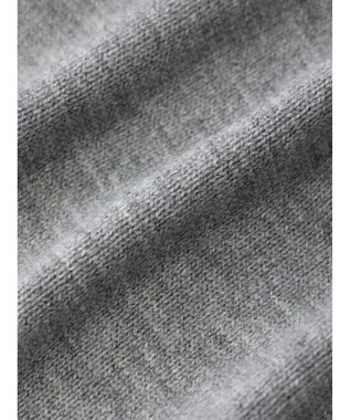 Green Parks もちやわ　ニットチュニック Gray Mixture