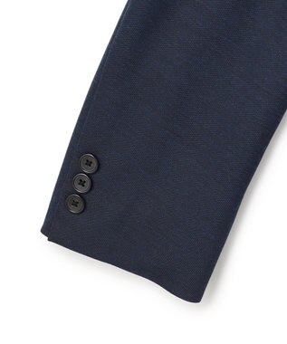 J.PRESS MEN 夏に嬉しい6つの高機能【セットアップ対応】【J.PRESS-POOL WOOL】ジャージーセットアップ ジャケット ネイビー系9