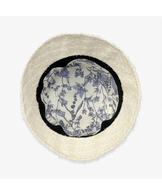 林八百吉商店 un chapeau　フリンジハット アイボリー